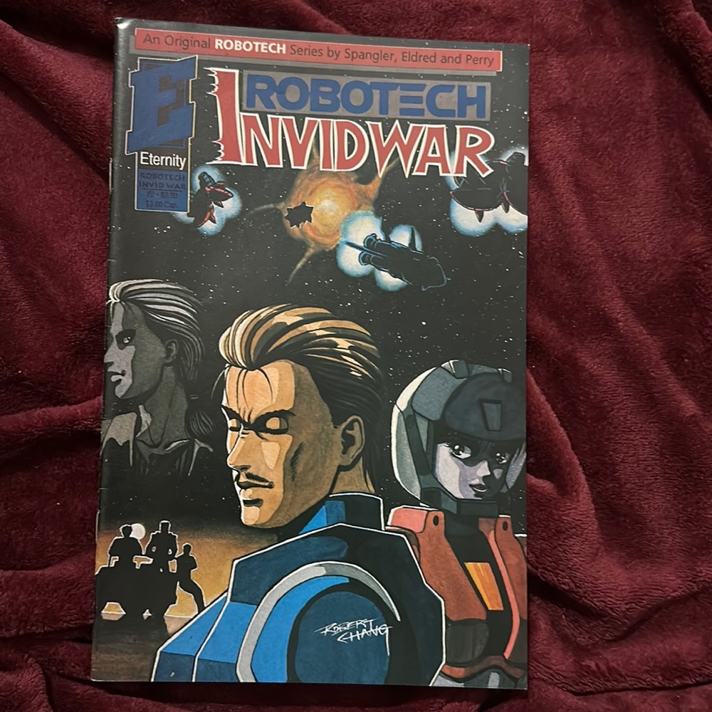 1992 Eternity Comics Robotech Invidwar